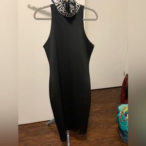 Black Chocker Dinner Dress